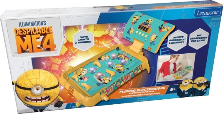 Elektronický stolní pinball MINIONS od Lexibook