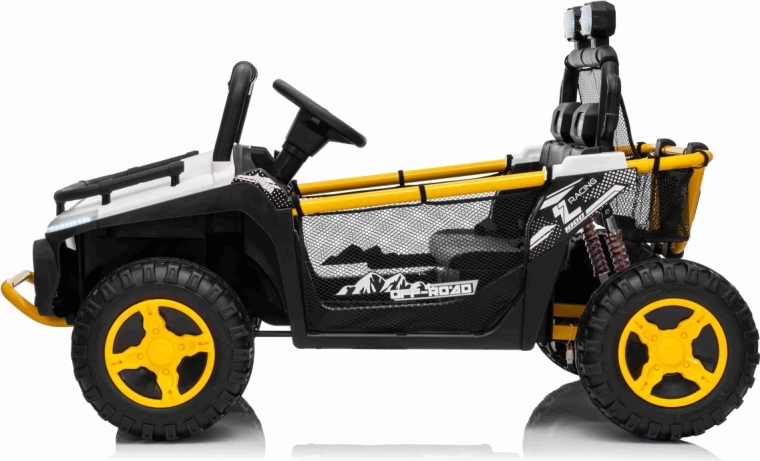 Elektrické autíčko UTV SPEED buggy – bílé, 24 V