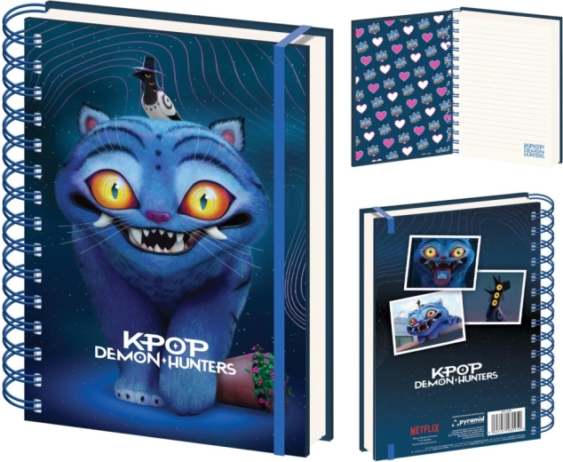 K-pop Demon Hunters lentikulární linkovaný blok A5 Derpy tygřík