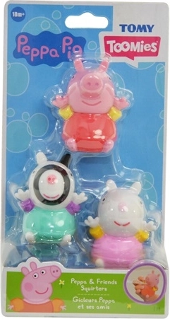 TOMY Peppa Pig figurky do vody sada 3 ks