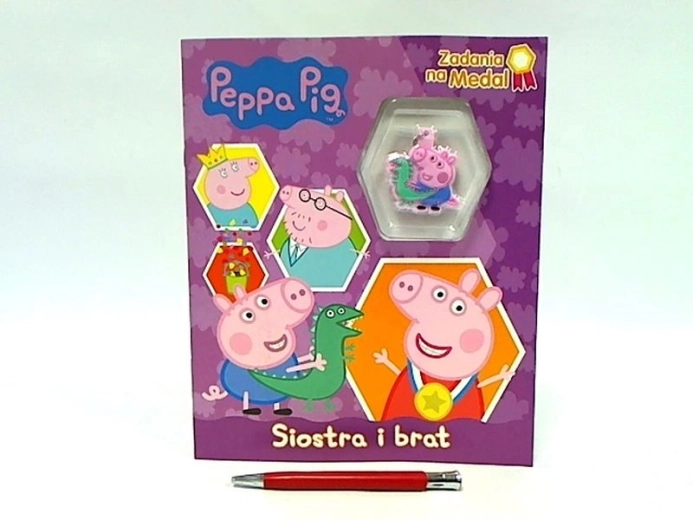 Zadání a omalovánky Peppa Pig: sestřička