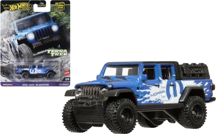 Hot Wheels Premium Jeep Gladiator – kovový sběratelský model