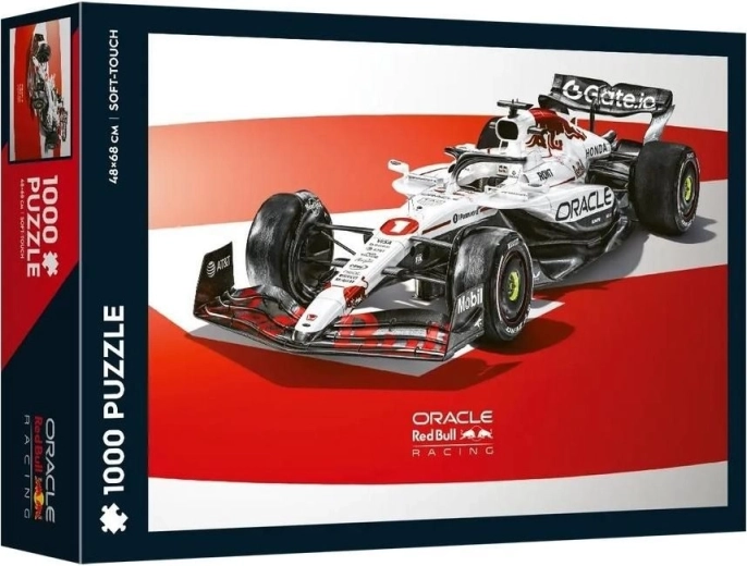 Puzzle Soft Touch Red Bull Racing – The White Bull Honda Livery 1000 dílků