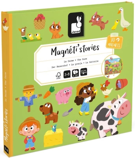 Magnetická kniha příběhů Farma Janod