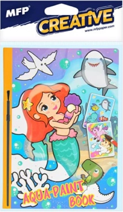 Malování vodou - Kniha 8 Obrázků