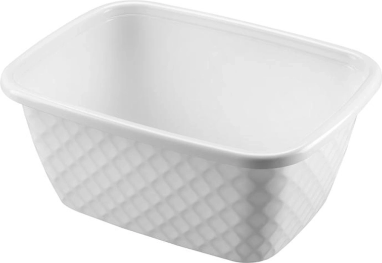 Plastový košík HEIDRUN 45 × 34 × 17,5 cm, mix barev