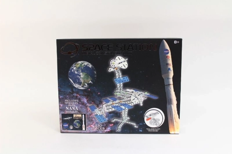 NASA kovová vesmírná stanice – stavebnice 230 dílků