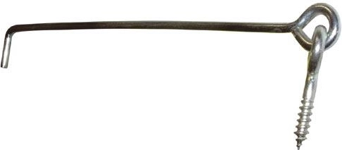 Háky na okna a dveře pozinkované – sada 10 ks