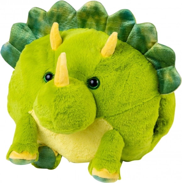 Cozy Noxxiez dinosaurus hřejivý plyšový polštář 3 v 1