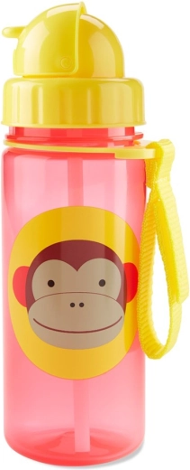 Skip Hop Zoo hrnek s brčkem opice 385 ml