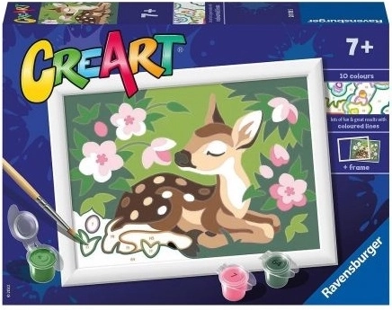CreArt malování podle čísel Květinová laň
