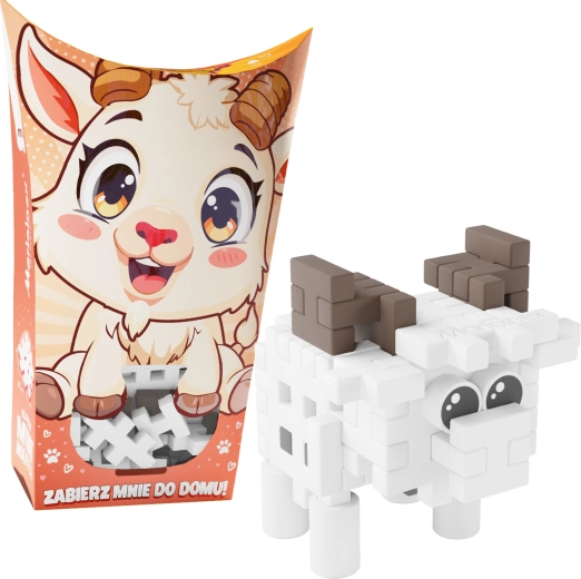 Stavebnice MINI WAFFLE Pocket Pets – kozlík