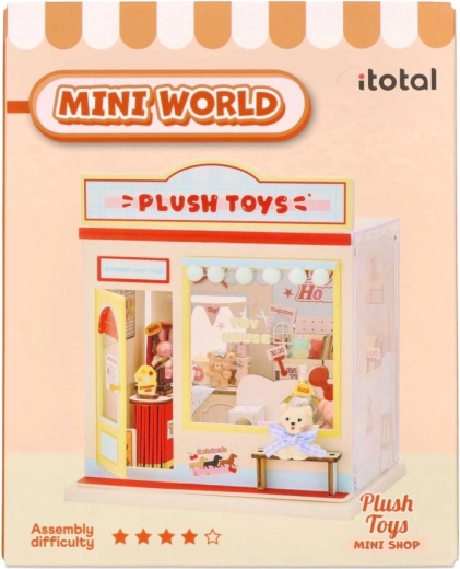 i-Total miniaturní maketa obchodu s plyšáky DIY