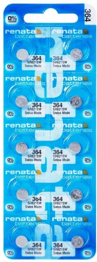 Renata 364 knoflíková baterie 1,55 V (10 ks)