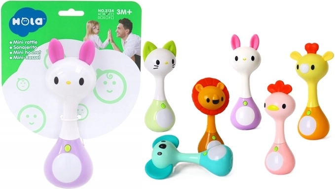 Dětské chrastítko zvířátko SmilyPlay