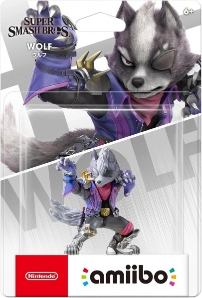 Amiibo figurka WOLF – Super Smash Bros.