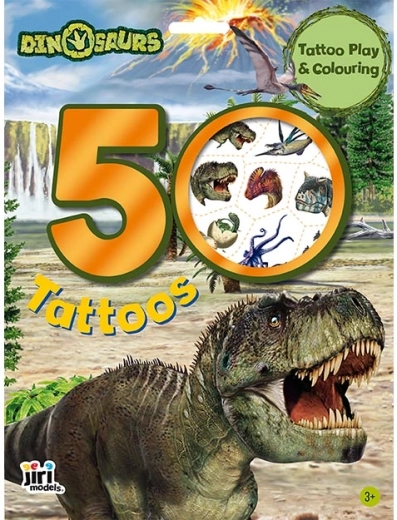 Tetovací set Dinosauři