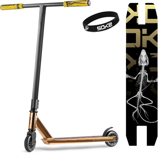 Freestyle koloběžka Soke EVO street gold