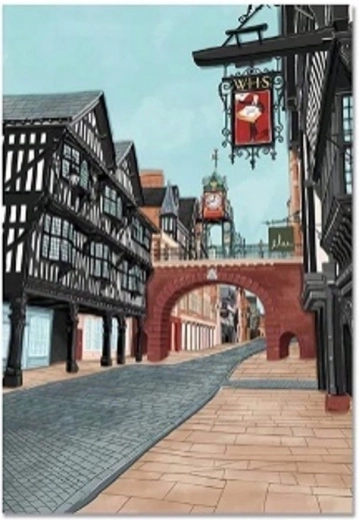 Diamantové malování – Duch ulice 30 × 40 cm