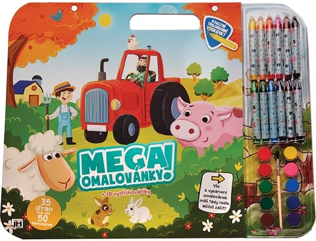 Mega omalovánky Farma