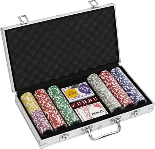 2Kids Toys pokerový set v kufříku (300 žetonů)