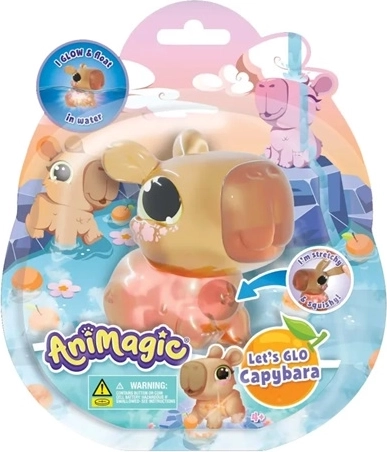 Goliath AniMagic svítící kapybara do vody hnědá
