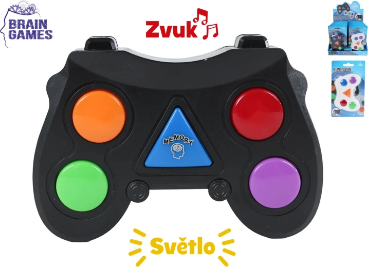 Elektronická hra Brain Games pro trénink paměti a koncentrace