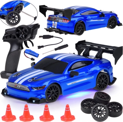 Z dálkově ovládaný sportovní automobil 4x4 s funkcí driftu 1:24