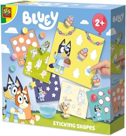 SES Bluey nalepovací tvary
