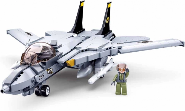 Stavebnice stíhacího letounu F-14 TOMCAT Sluban ModelBricks