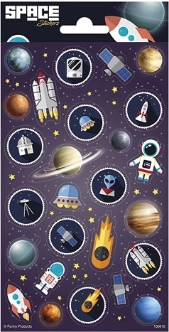 CCG samolepky Space