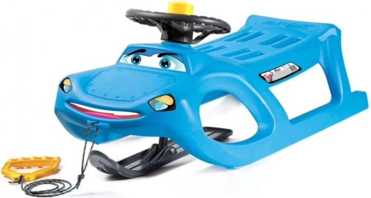 Sáňky Zigi-Zet Control od Prosperplast – Modré