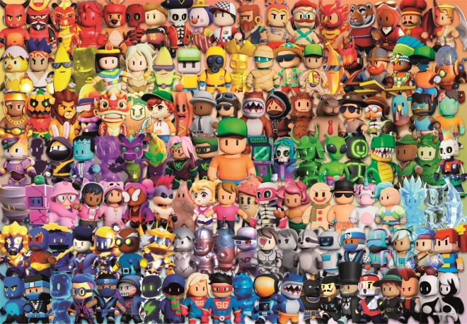 Puzzle Impossible Stumble Guys 180 dílků