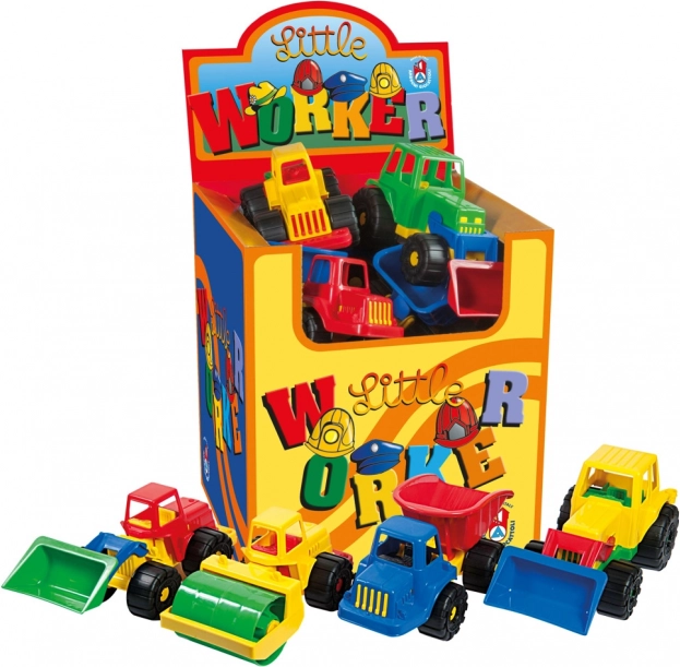 Stavební auto na písek barevné