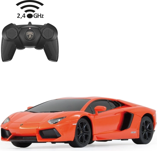 RC auto Lamborghini Aventador v měřítku 1:24 oranžové