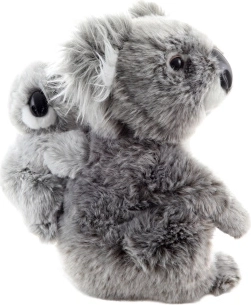 Plyšová koala s mládětem 25 cm