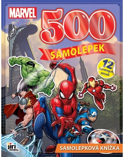 Marvel – samolepková knížka s 500 samolepkami