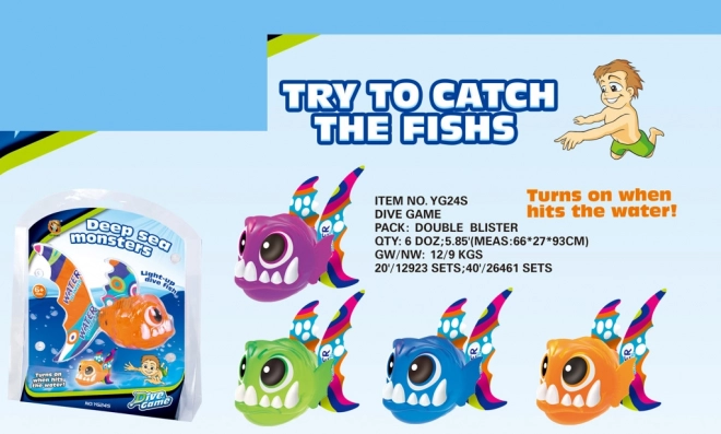 Hlubokomořská příšera na vodní hrátky