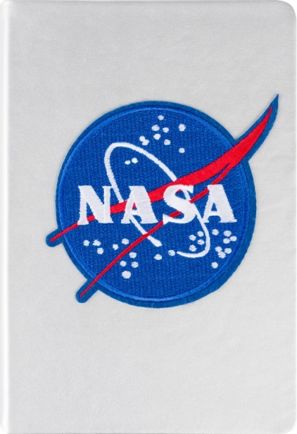 Poznámkový blok BAAGL NASA stříbrný, linkovaný