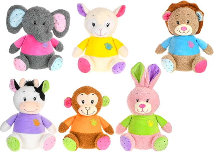 Plyšové sedící zvířátko 25 cm, více druhů