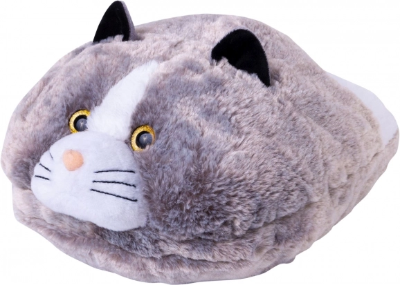 Cozy noxxiez kočka – hřejivý plyšový pantofel