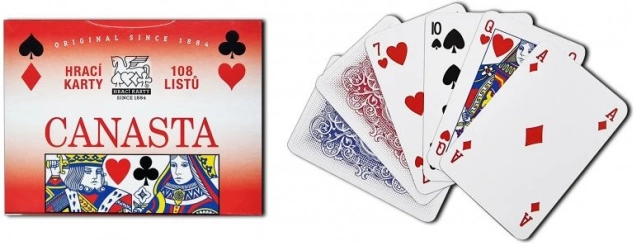 Rummy Canasta hrací karty