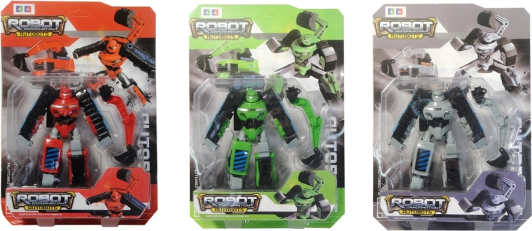 Transformovatelný robot – bagr na blistru DROMADER