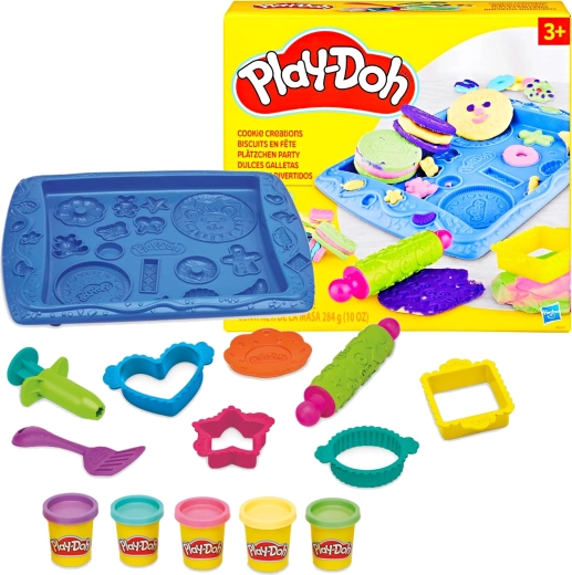 Play-Doh sladké sušenky – kreativní sada s 5 barvami a doplňky