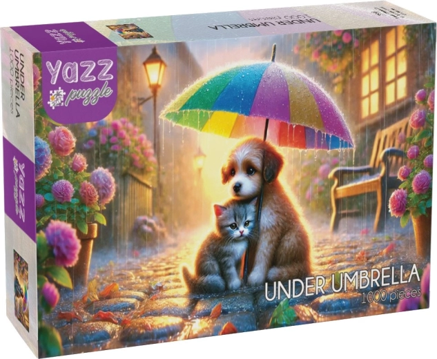 Yazz puzzle pod deštníkem 1000 dílků