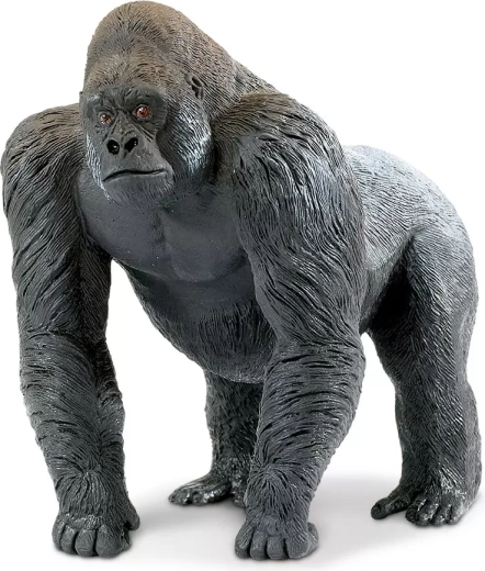 Safari Ltd. stříbrohřbetý samec gorily - realistická figurka