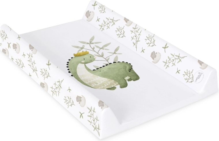 Ceba Baby pevná přebalovací podložka na postýlku ultra light dino king 50 × 70 cm