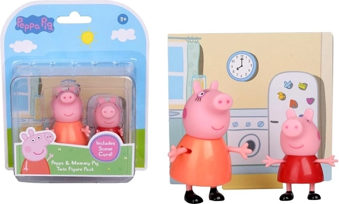 Figurky Peppa Pig – Peppa a maminka (2 ks)