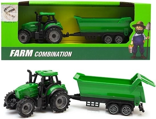 Traktor s přívěsem
