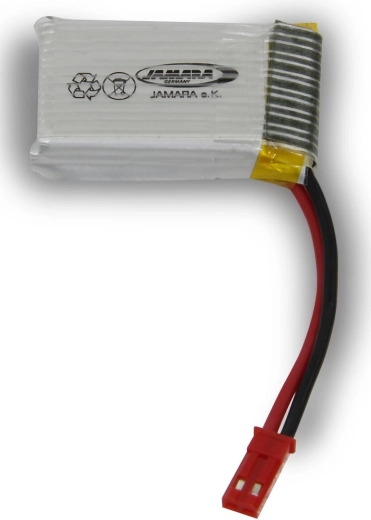 Baterie Jamara Li-Po 3,7 v 650 mah s konektorem bec - 1 kus
